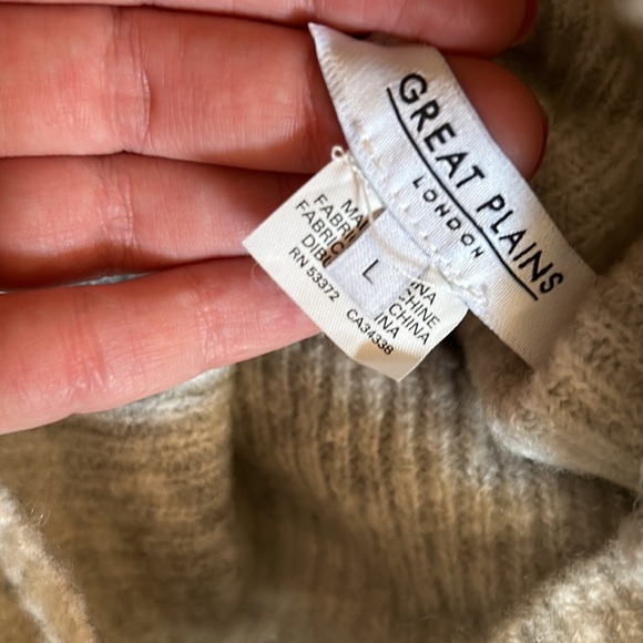 Wool Sweater Dress - Picture 2 of 4